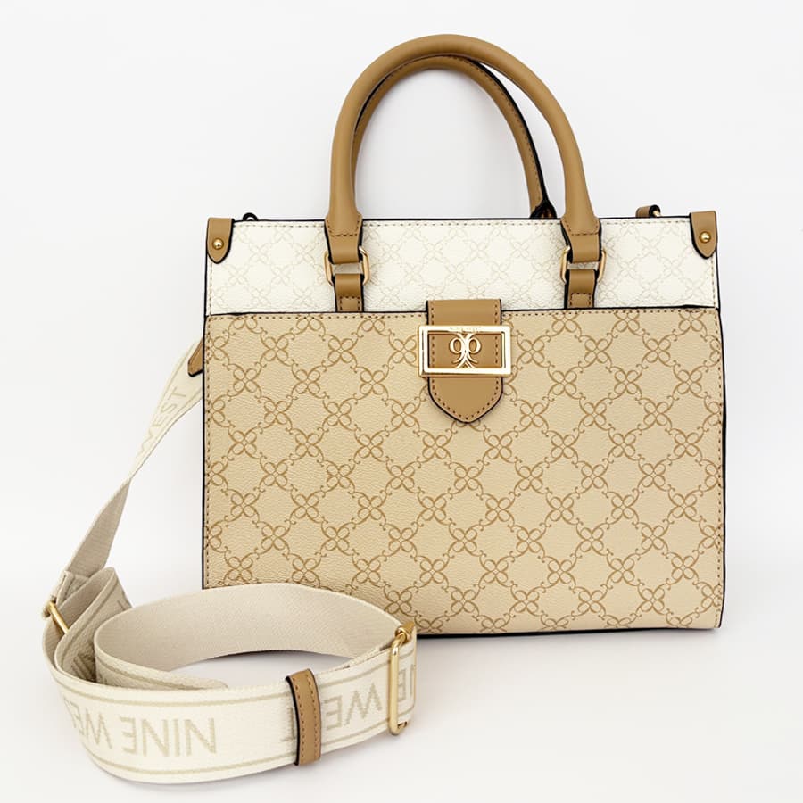 Nine West bolso mediano color beige